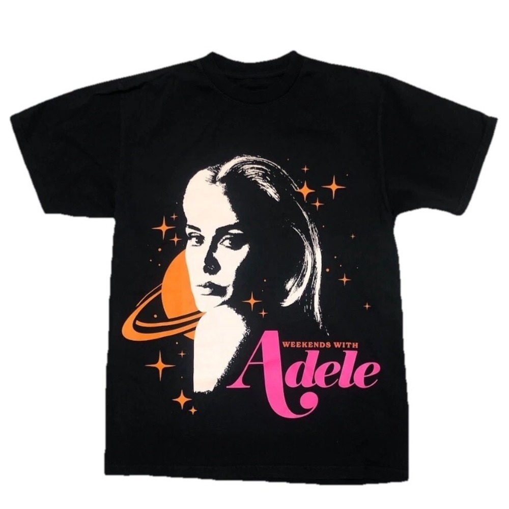 Adele T Shirt S Black Weekends With Adele Las Vegas Residency Merch 2024 NEW